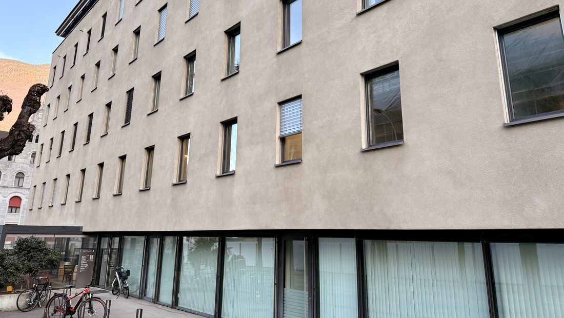 Lo stabile di Viale Stefano Franscini 4 a Bellinzona, sede SD Studi Dentistici